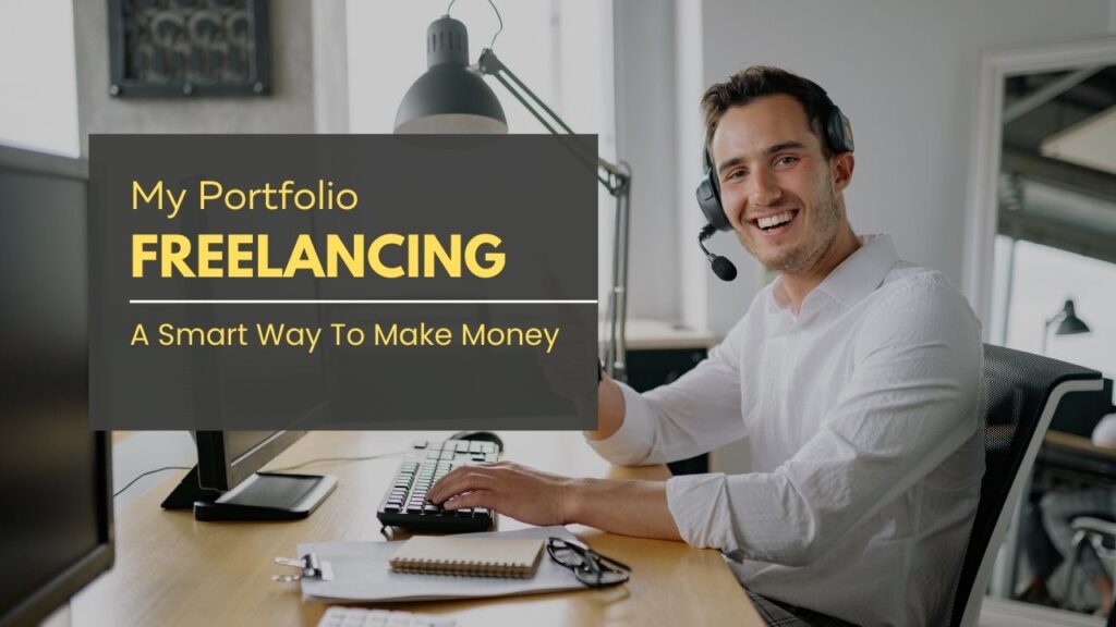 Freelancing as a top real earning method online.