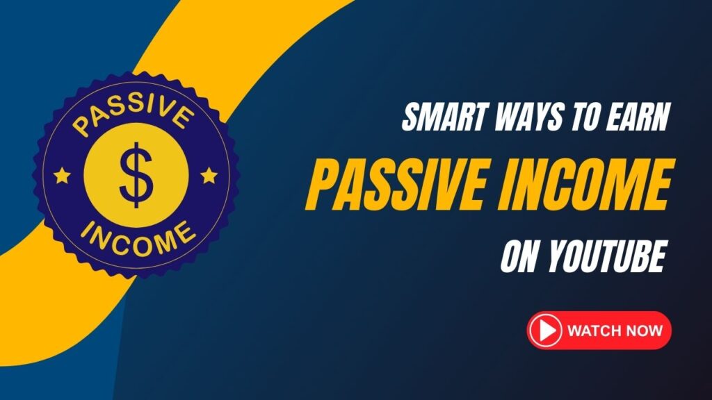 Using videos to generate passive income as a YouTube content provider.