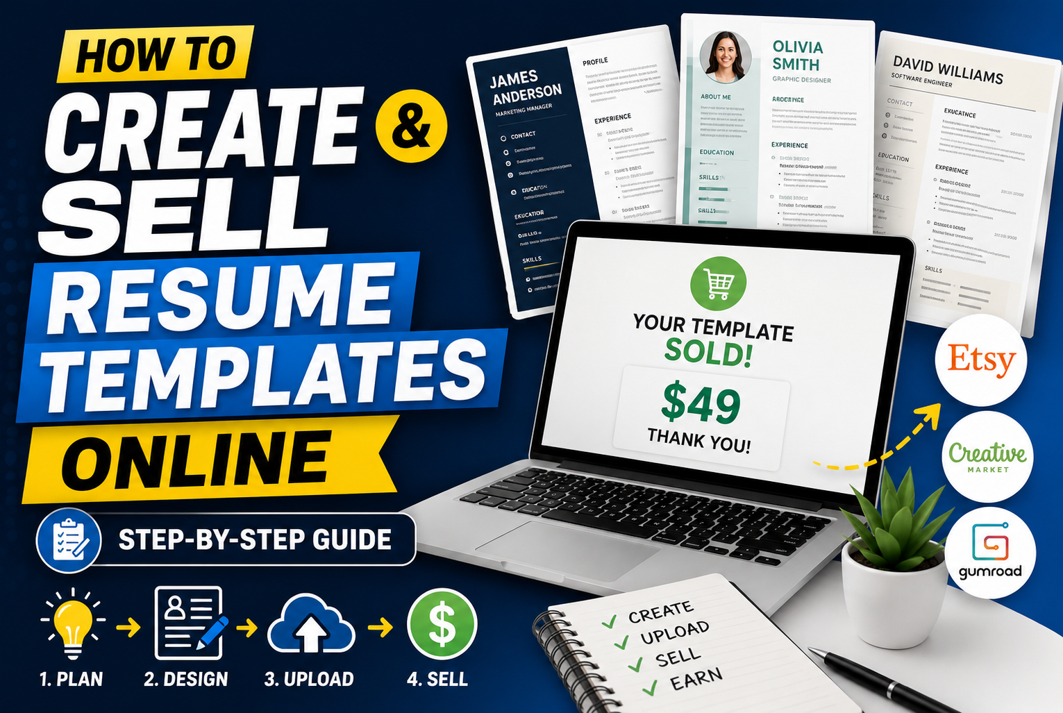Sell Resume Templates
