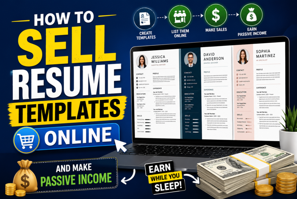 Sell Resume Templates