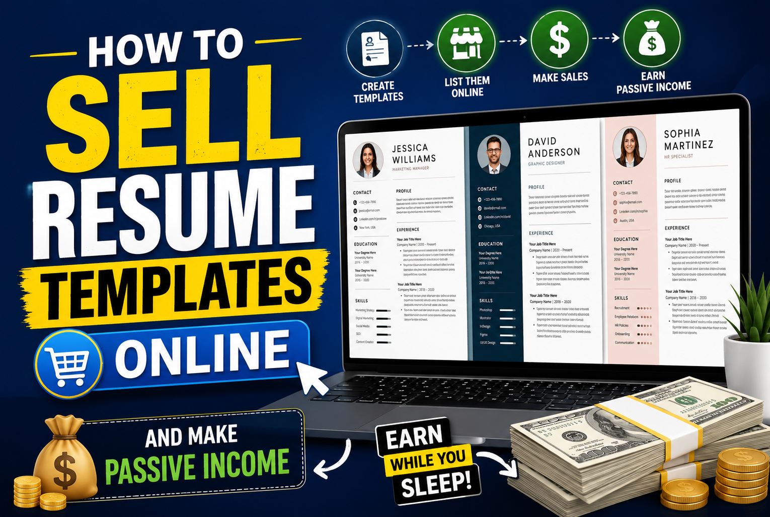 Sell Resume Templates