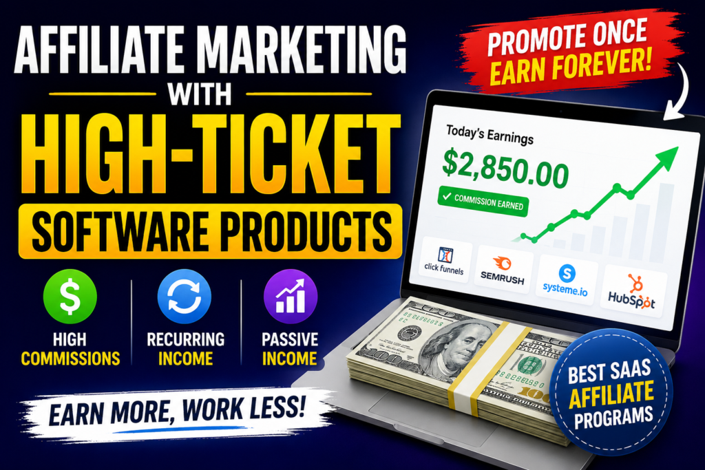 High-Ticket Software Affiliate Marketing